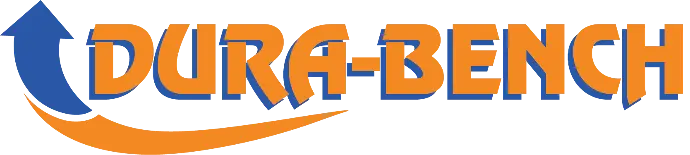 Dura-Bench Logo in orange and blue