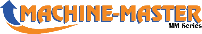 Machine Master MM Series Logo in orange blue and black