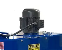 Fan assembly on top of machine with Provent logo