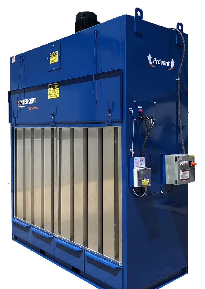 Intercept Booth Dust Collection System