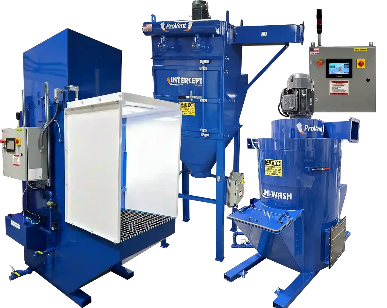 ProVent industrial dust collection and air filtration systems